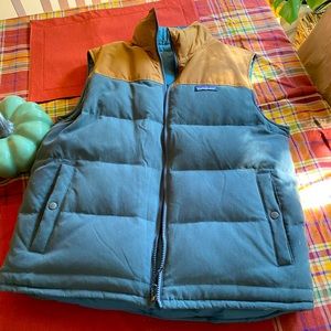 Patagonia reversible down filled vest